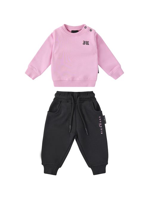 Completo tuta rosa RICHMOND | RIA26064CFROSA NERO